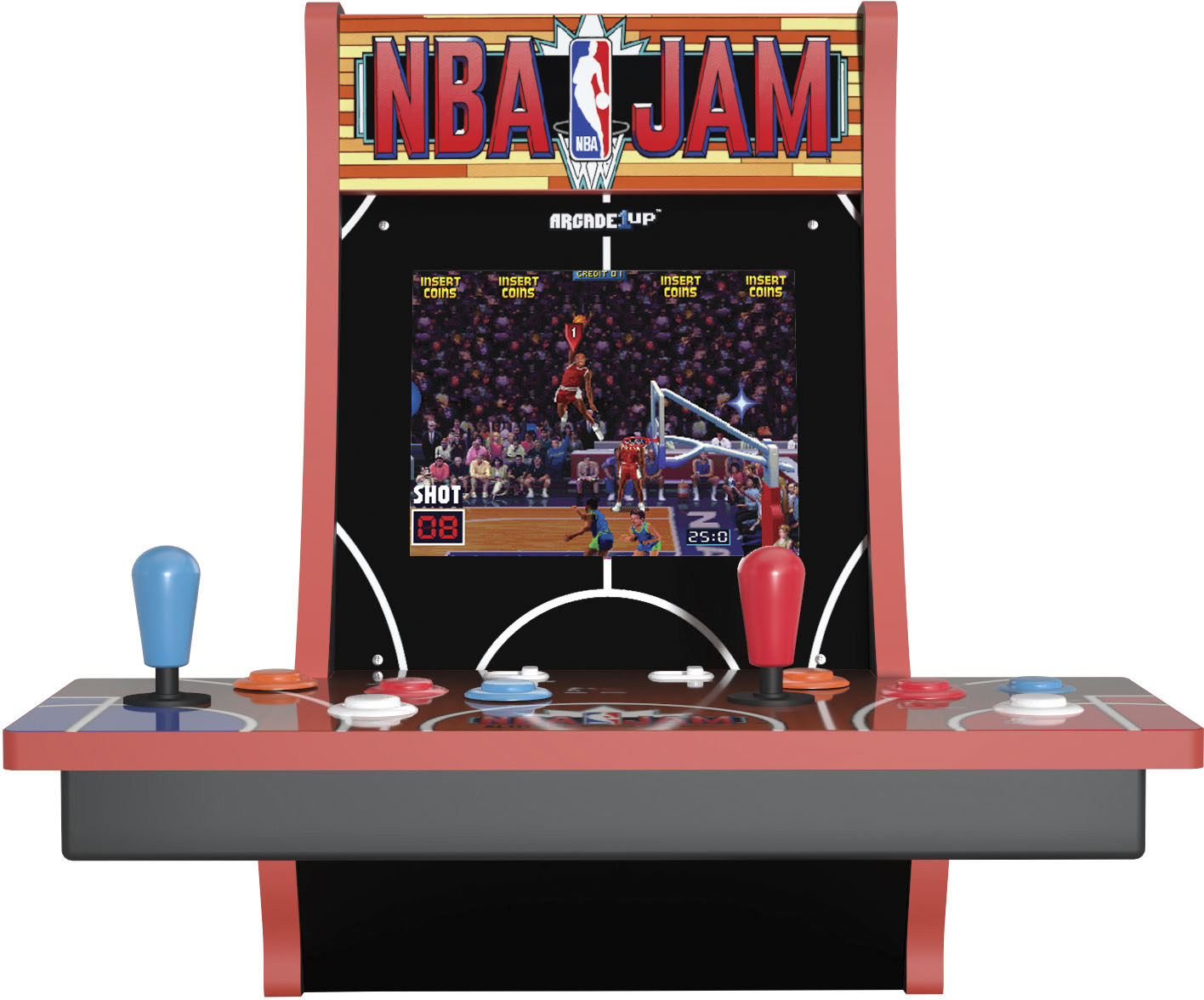 Arcade1Up NBA Jam 2-player Countercade $100 + Free Shipping