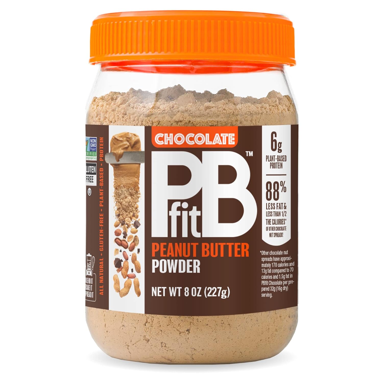 8-Oz. PBfit BetterBody Foods All-Natural Peanut Butter Powder (Chocolate) $3.90 w/ S&S + Free Shipping w/ Prime or on orders over $25