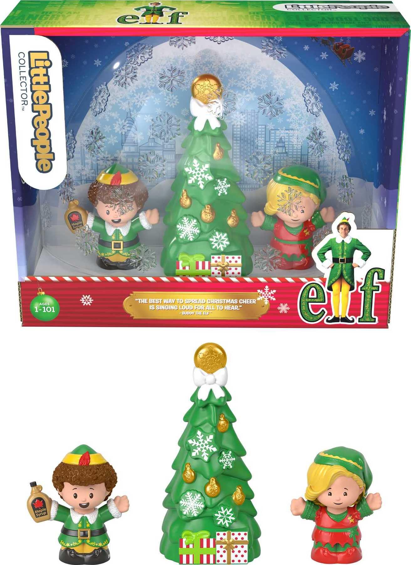 3-Figure Fisher-Price Little People Collector Elf Movie Figure Set $8 + Free Shipping w/ Prime or on $35+