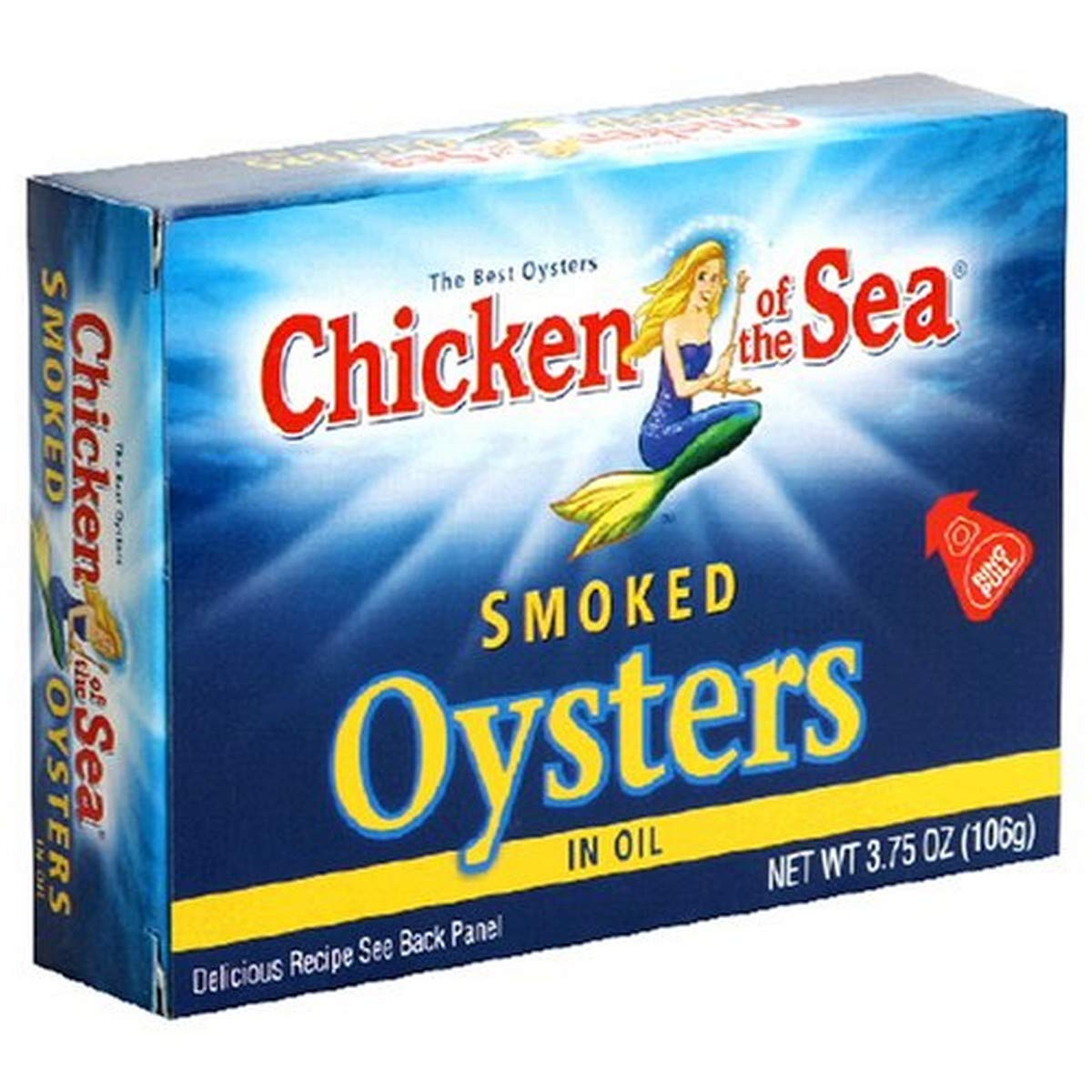 3.75-oz Chicken of the Sea Smoked Canned Oysters in Oil $1.50 w/ S&S + Free Shipping w/ Prime or on $35+