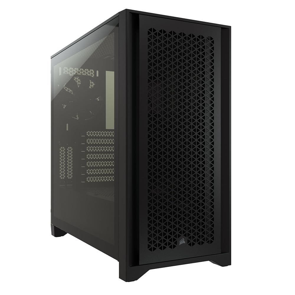 Corsair 4000D Airflow Tempered Glass Mid-Tower ATX PC Case w/ 2 Corsair 120mm AirGuide Fans (Black) $80 + Free Shipping