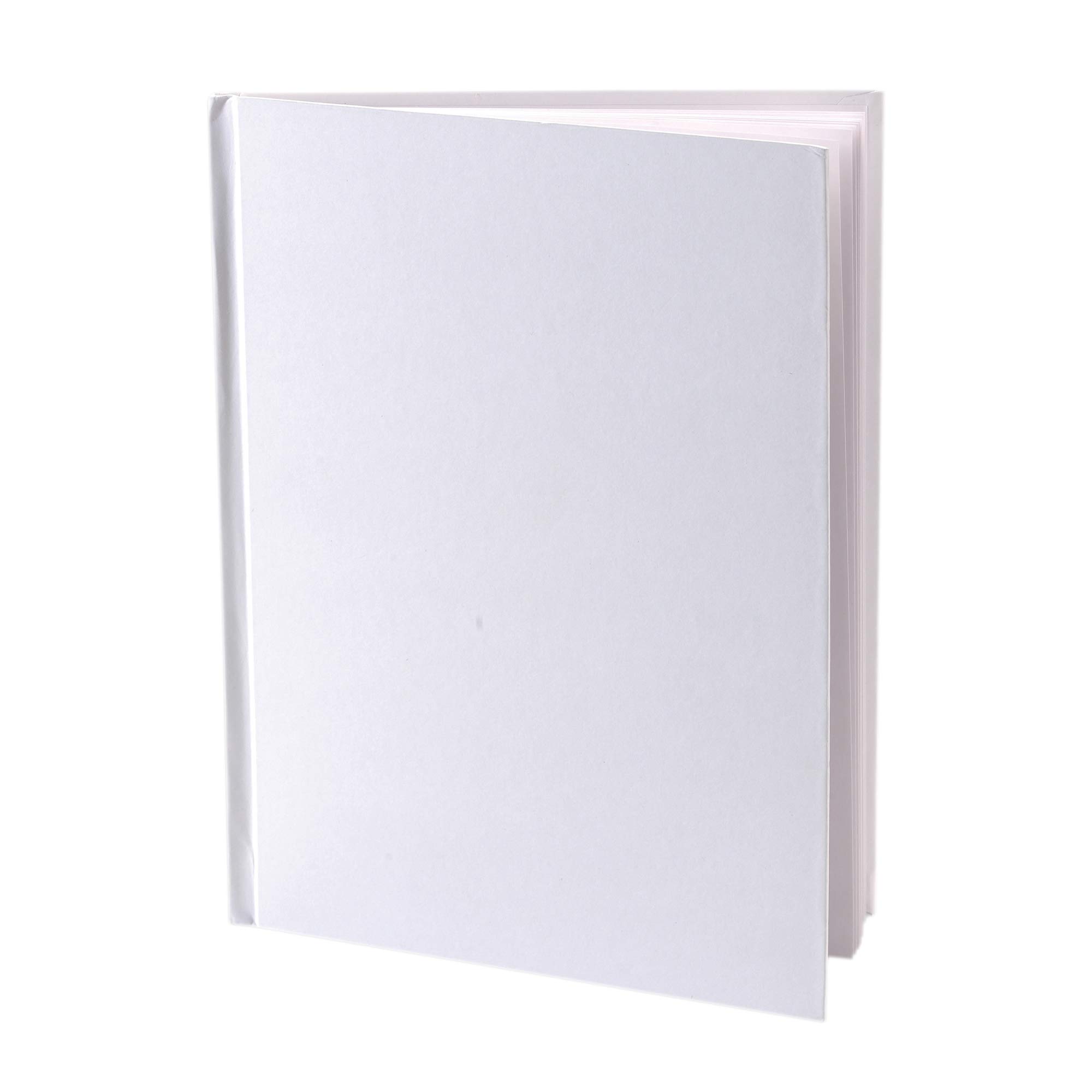 6" x 8" 28-Page Ashley Productions Portrait Style Hardcover Blank Book (White) $1.60 + Free Shipping w/ Prime or on $35+