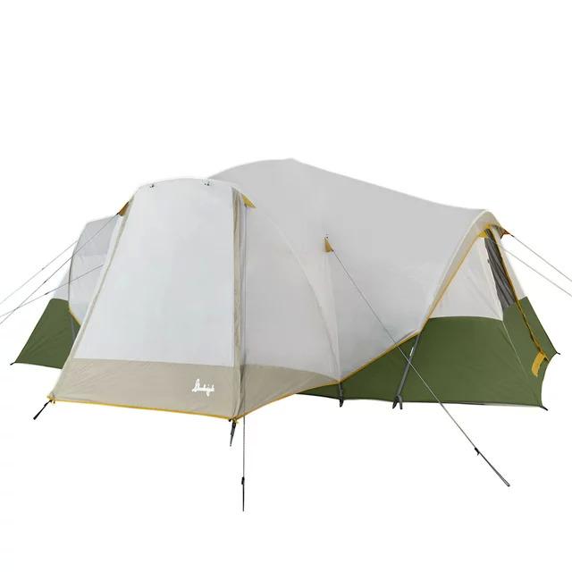 10-Person Slumberjack Riverbend 3-Room Water Resistant Hybrid Dome Tent w/ Carry Bag & Removable Room Dividers $55 + Free Shipping
