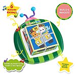 CoComelon Kids' Musical Clever Building Blocks w/ 6 Picture Puzzles &amp; 6 Nursery Rhymes $15 + Free Shipping w/ Prime or on $25+