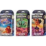 Preorder: 60-Card Disney Lorcana Trading Card Game Starter Decks w/ 2 Foil Cards + 12-Card Booster Pack $17 + Free Curbside Pickup at Best Buy or Free S/H for Best Buy Members