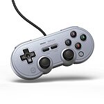 8Bitdo: SN30 Pro USB Wired Gamepad (Gray) $18, Ultimate Wired Controller (White) $21.20, Ultimate C Wired Controller (Lilac/Field Green) $12.80 + Free Shipping w/ Prime or on $35+