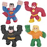 4-Pack 4.5&quot; Heroes of Goo Jit Zu DC Superhero Goo Filled Stretchy Figures (Aquaman, Batman, Superman &amp; The Flash) $7.50 ($1.88 each) + Free Shipping