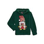 Miss Chievous Girls' Christmas Sequin Critter Plush Faux Sherpa Pullover Hoodie (Hunter Lodge, Sizes XS (4-5) to M (7-8)) $3.75 + Free S&amp;H w/ Walmart+ or $35+