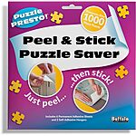 Puzzle Presto! Peel &amp; Stick Puzzle Saver w/ 6 Adhesive Sheets &amp; 2 Adhesive Hangers $5 + Free Shipping w/ Prime or on $35+