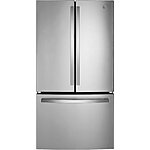27 cu. ft. GE Stainless Steel French Door Refrigerator $1243 + Free Delivery