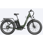 Heybike Explore Step-Thru Electric Bike w/ 26&quot; x 4&quot; Fat Tires, Front Suspension, &amp; Dual Disc Brakes (1200W Peak, 70-Mile Range, 28MPH) $1049 + Free Shipping