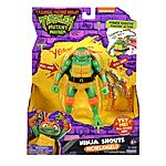 Teenage Mutant Ninja Turtles Mutant Mayhem Action Figures: 5.5” Deluxe Ninja Shouts Michelangelo w/ Sound Effects $4.80 &amp; More + Free Shipping w/ Prime or on $35+