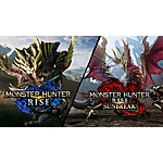 Nintendo Switch Capcom Digital Games: Monster Hunter Rise + Sunbreak $20 &amp; More