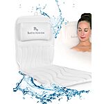 Bath Haven Full Body Bathtub Mat w/ Cushion Headrest $26 + Free Shipping w/ Amazon Prime