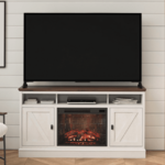 Ameriwood Home Ashton Lane Electric Fireplace TV Stand for TVs up to 65&quot; w/ Remote  $172, Mainstays Farmhouse Electric Fireplace TV Stand for TVs up to 55&quot; $148 + Free Shipping