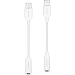 Select Stores: 2-Pack Insignia Lightning to 3.5 mm Headphone Adapter (White) $6 + Free Shipping