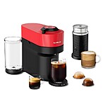 Breville Nespresso Vertuo Pop+ Combination Espresso &amp; Coffee Maker + Aeroccino3 Milk Frother (Mint or Red) $150 + Free Shipping