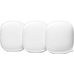 3-Pack Google Nest WiFi Pro 6E Tri-Band Gigabit Mesh Router System (Geek Squad Certified Refurbished, Snow) $200 + Free Shipping