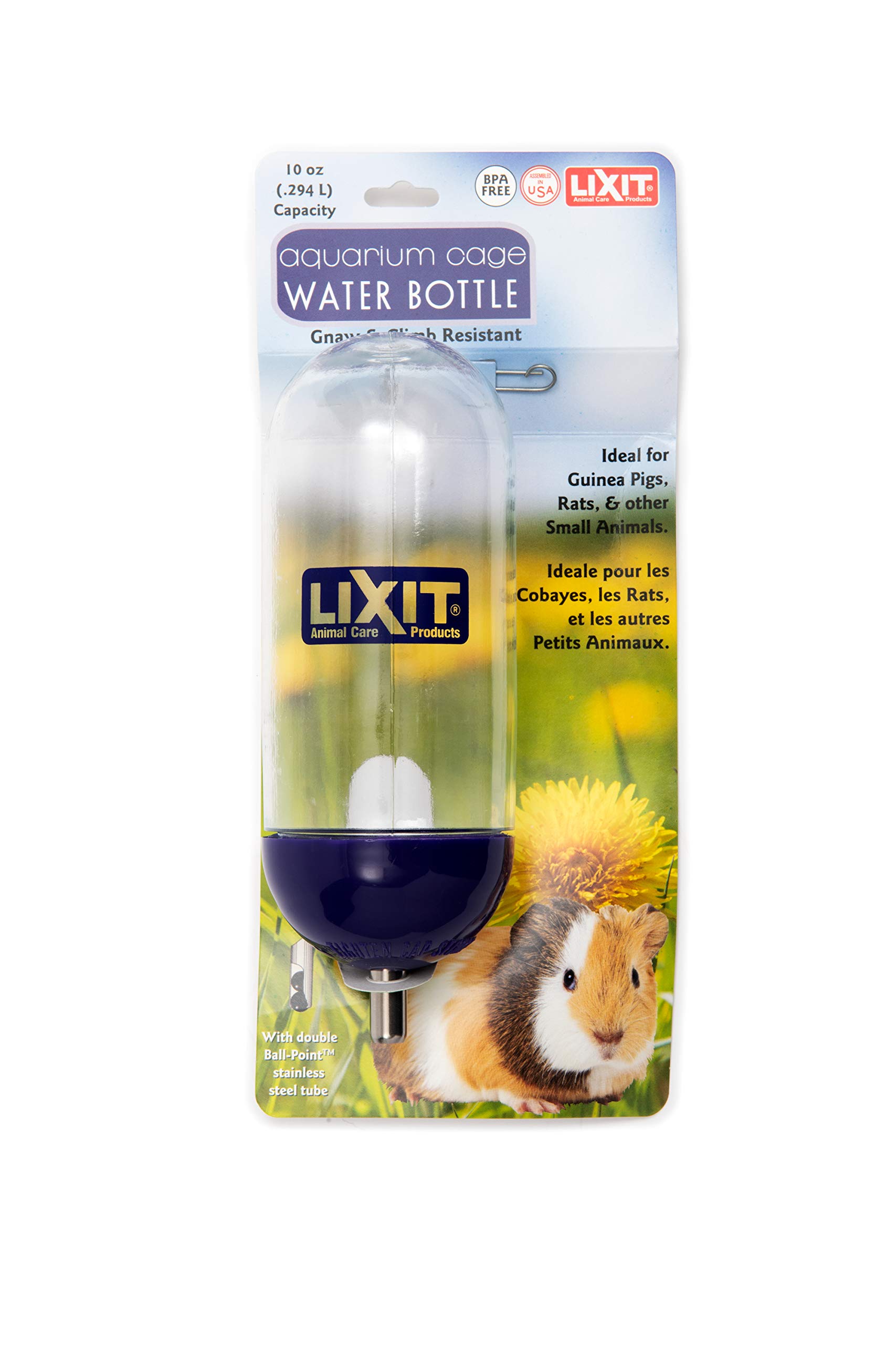 10-Oz. Lixit Bell Style Aquarium Cage Water Bottle $3.95 + Free Shipping w/ Prime or on $35+