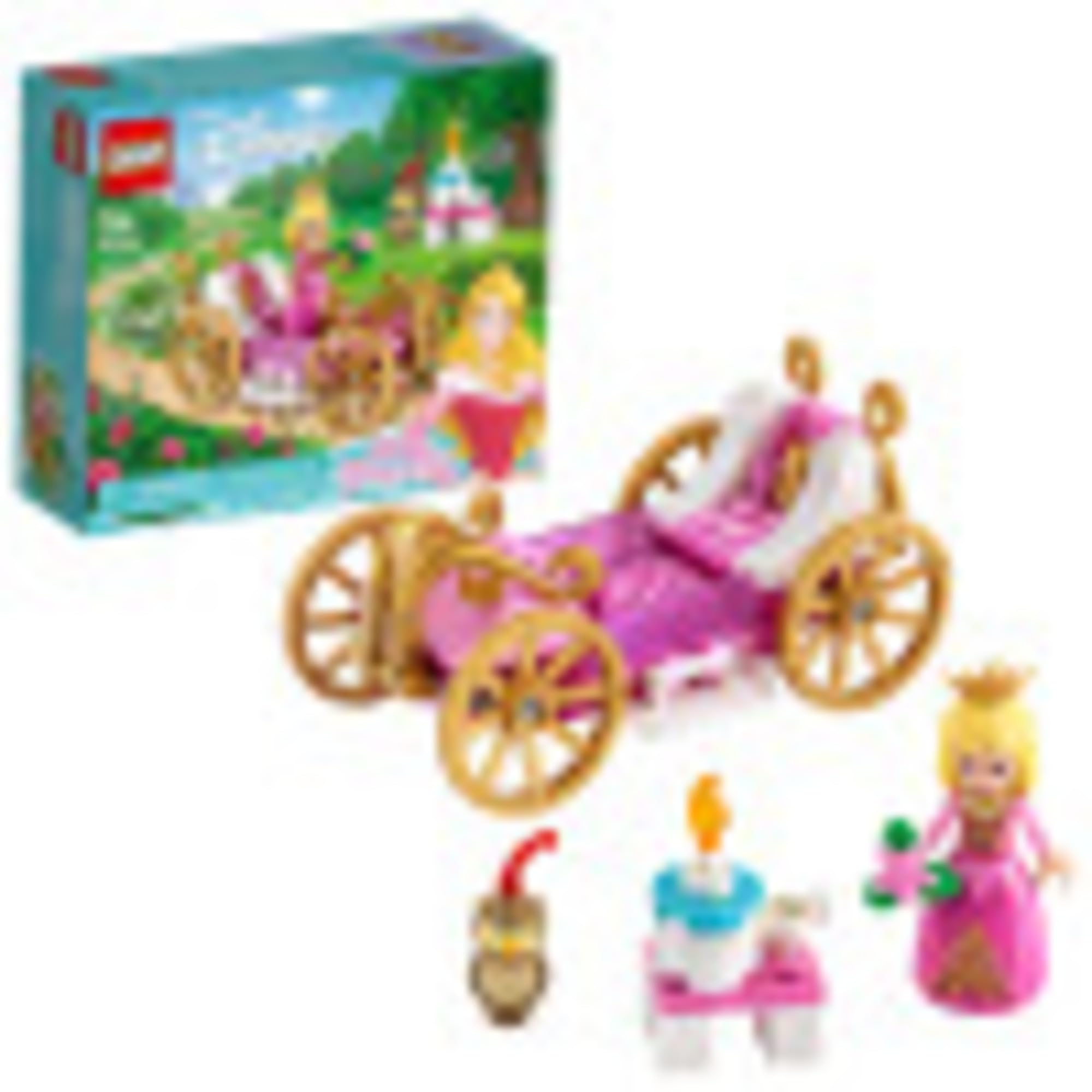 62-Pieces LEGO Disney Aurora’s Royal Carriage Building Toy Set w/ Aurora Mini-Doll Figure & Owl Figure (43173) $10 + Free Shipping w/ Prime or on $35+