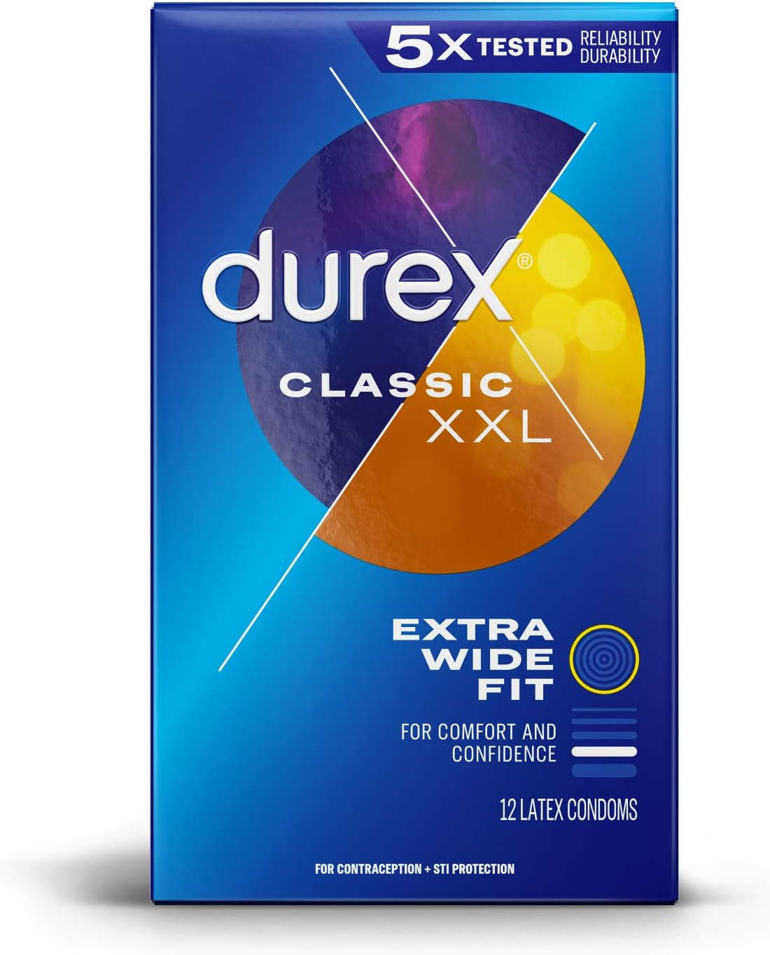 96-Count Durex Classic XXL Condoms​ $21 + Free Shipping w/ Amazon Prime $20.99
