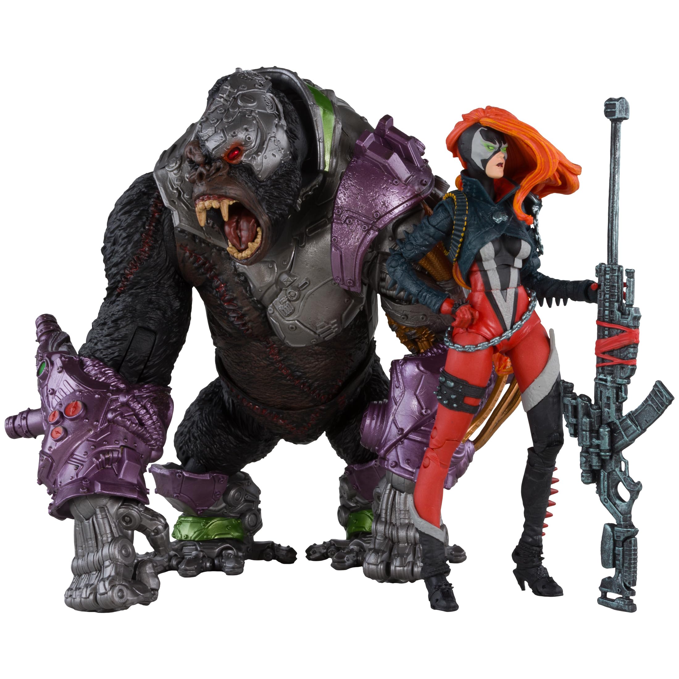 2-Pack 7" Scale McFarlane Toys Gold Label Spawn She-Spawn & Cygor Action Figures $26.45 + Free Shipping w/ Prime or on $35+