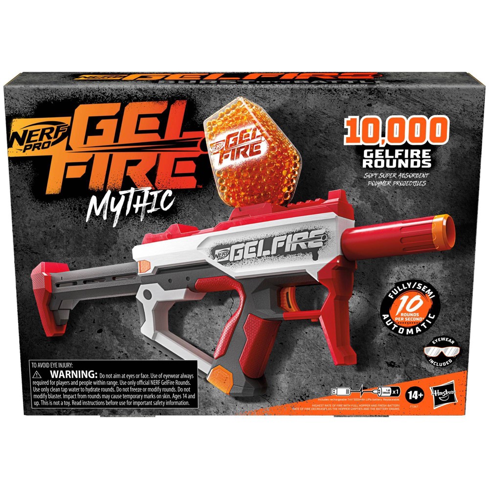Nerf Pro Gelfire Mythic Full Auto Blaster w/ 10,000 Gelfire Rounds $28.34 + Free Store Pickup at Target or FS on $35+