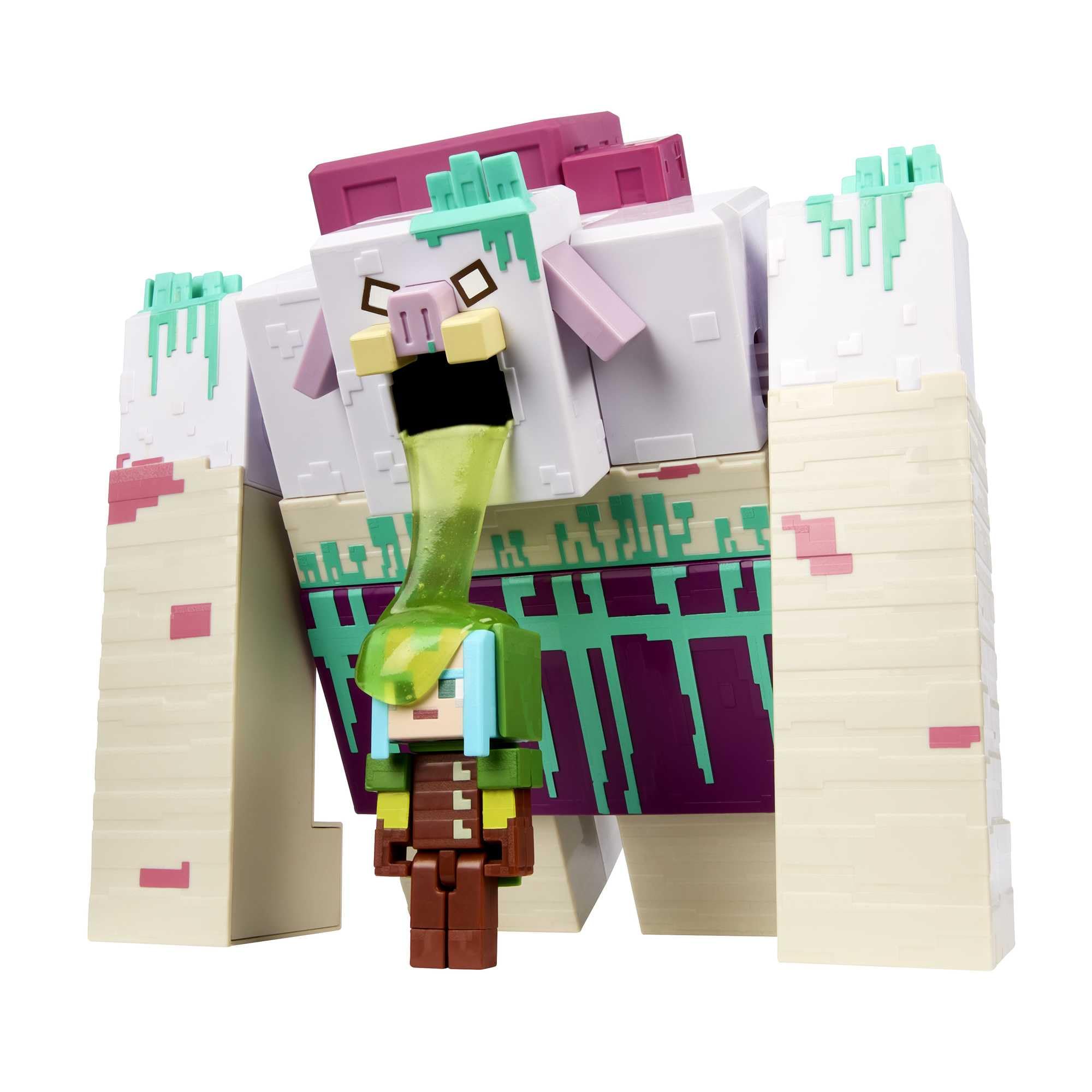 Mattel Minecraft Legends Action Figures: 10" Devourer Action Figure w/ Slime + 3.25" Ranger Figure $9.60 + Free Shipping w/ Prime or on $35+