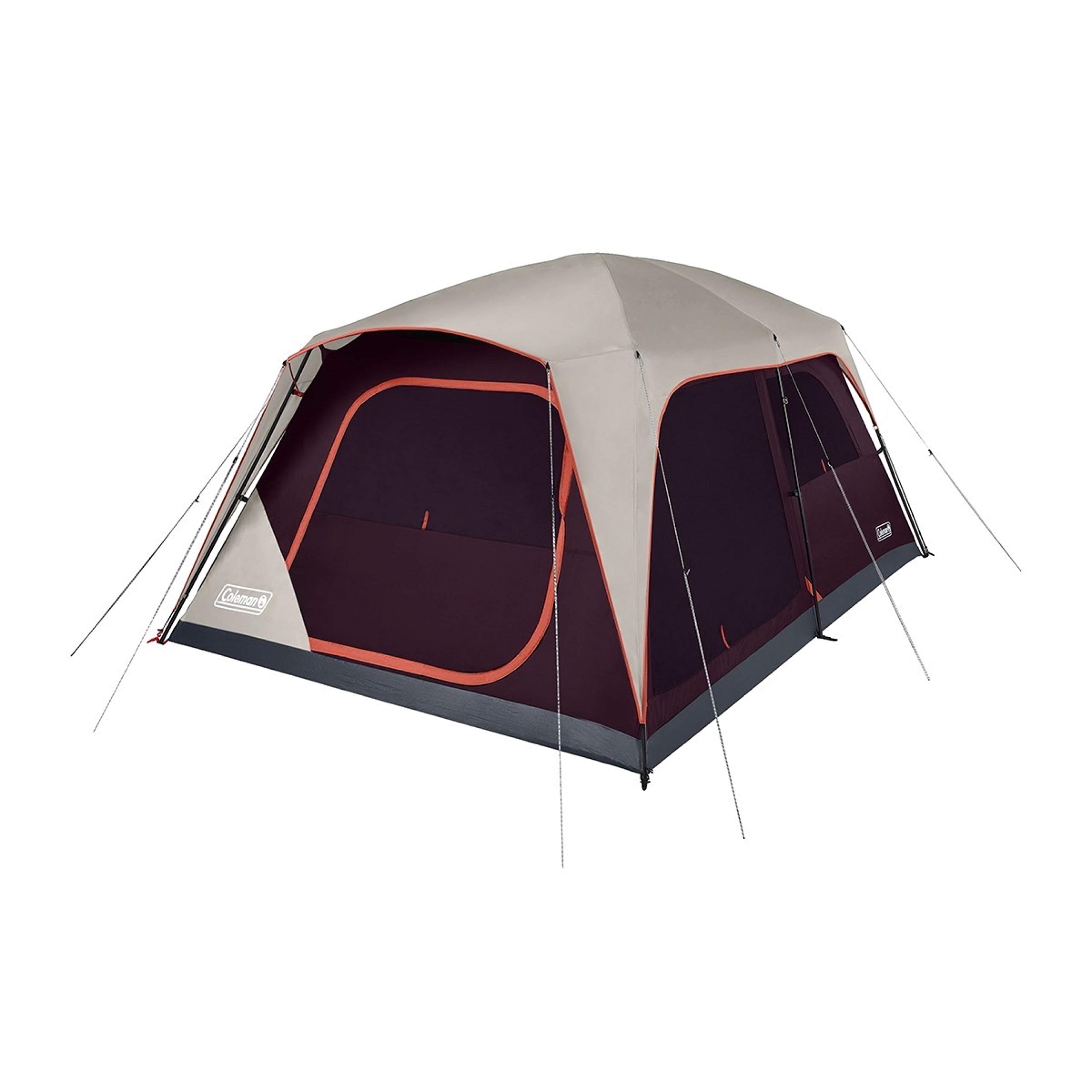 10-Person 14' x 10' Coleman Skylodge 3-Season Camping Tent w/ Room Divider, Mesh Storage Pockets, & Rainfly (Blackberry) $187 + Free Shipping