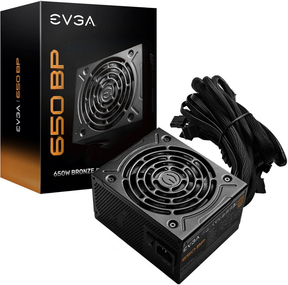 Select Best Buy Stores: 650W EVGA 650 BP 80+ Bronze ATX Power Supply $55 + Free Shipping