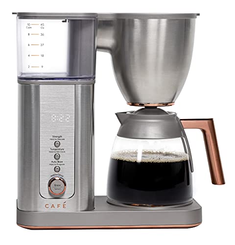 10-Cup Cafe Specialty Drip Coffee Maker w/ WiFi & Voice-to-Brew Technology: Matte Black w/ Glass Carafe $175, Matte White w/ Thermal Carafe $192.60 & More + Free Shipping