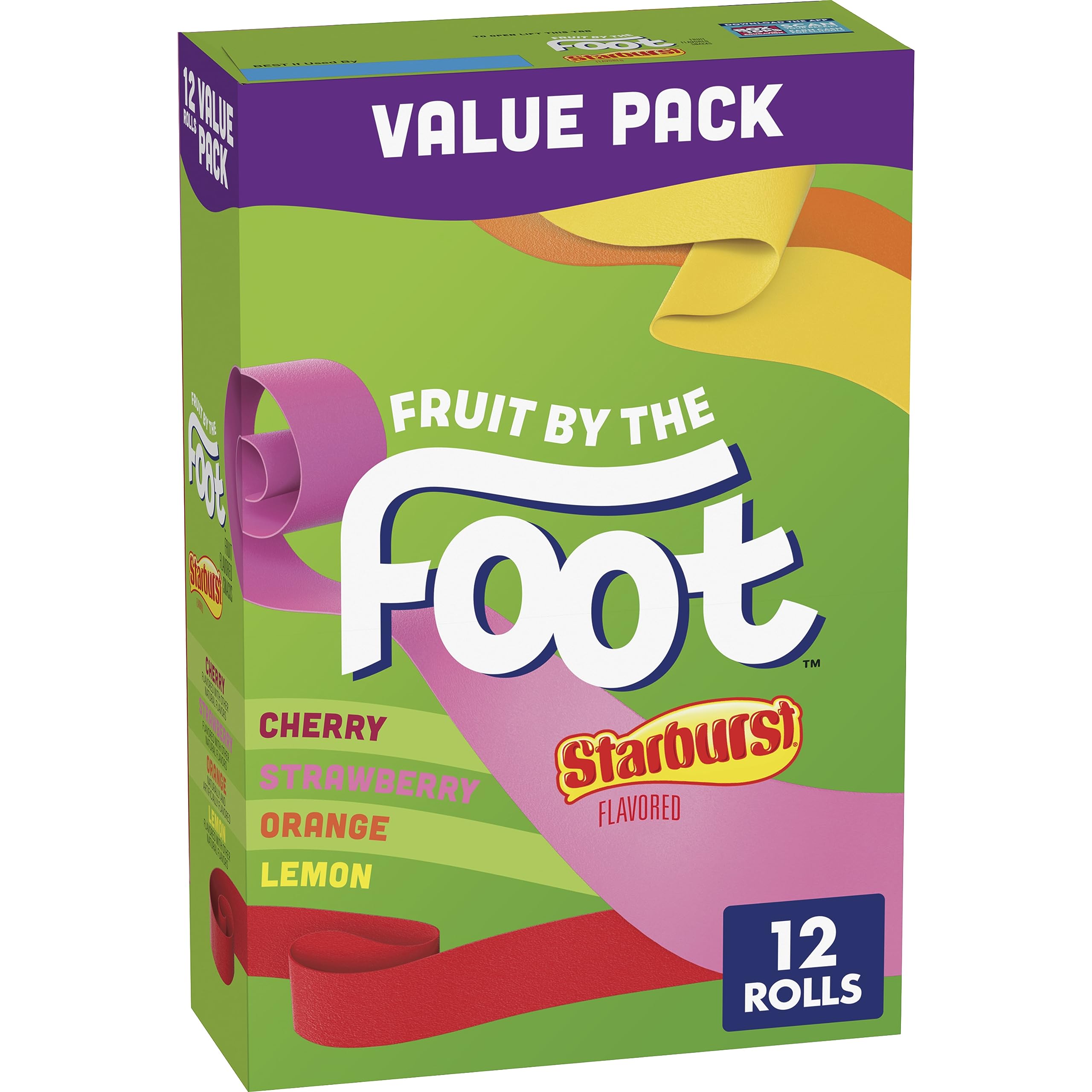12-Count Fruit by the Foot Value Pack (Starburst Flavors Variety Pack) $3.50 + Free Shipping w/ Prime or on $35+