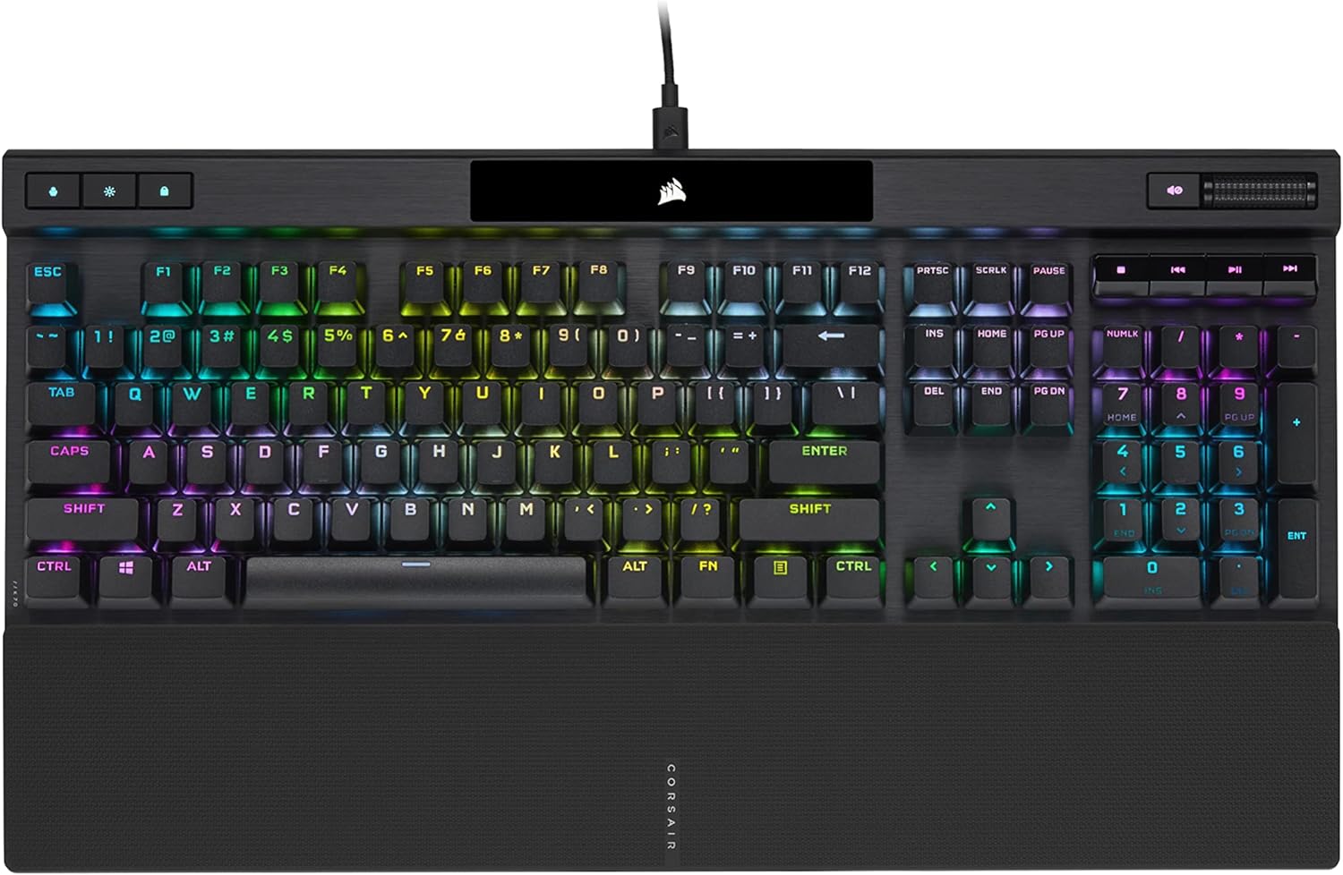 Corsair K70 RGB PRO Wired Mechanical Gaming Keyboards w/ Magnetic Palm Rest & PBT Double-Shot Pro Keycaps (Cherry Speed) $110 + Free Shipping