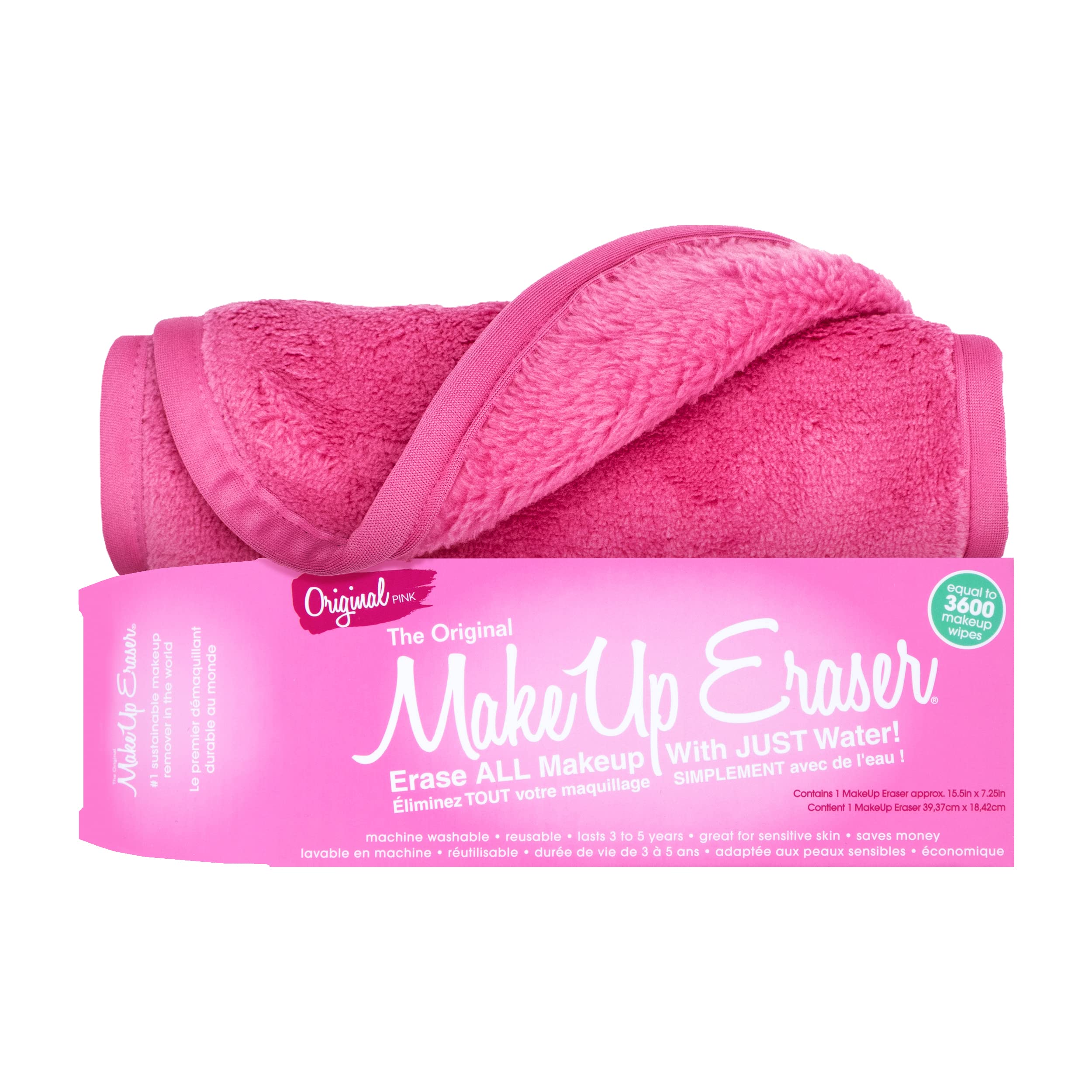 The Original Makeup Eraser (Original Pink) $7.75 + Free Shipping w/ Prime or on $35+