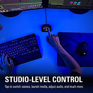 Elgato Stream Deck Mini Controleur de studio compact, 6 touches