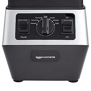 Prime Members: 1400W  Commercial Countertop Blender w/ 64-Oz. Blender  Jar $55 + Free Shipping