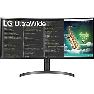 35" LG LED Curved UltraWide 21:9 100Hz VA 3440x1440 QHD HDR Gaming Monitor w/ AMD Freesync, USB-C Connectivity, & Speakers $350 + Free Shipping