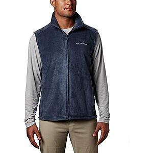 Columbia Men's Steens Mountain Vest (Collegiate Navy or Charcoal Heather, Various Sizes) $20 + Free Shipping w/ Prime or on $35+
