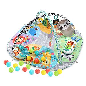 VTech 7-in-1 Newborn-to-Toddler Senses & Stages Developmental Tummy Time & Ball Pit Play Mat w/ Foldable Sides, 20-Balls, & Sloth Bag $34.75 + Free Shipping w/ Prime or on $35+