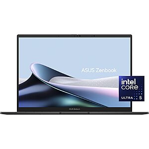 My Best Buy Plus & Total Members: ASUS ZenBook 14: 14” FHD+ OLED Touch, Ultra 5 125H, 8GB LPDDR5, 512GB SSD, WiFi 6E + $100 Best Buy Promotional Certificate $550 + Free Shipping