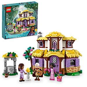 **Price Drop** 509-Piece Lego Disney's Wish Asha's Cottage Set w/ 3 Lego Princess Dolls $20.65 + Free Shipping w/ Prime or on $35+