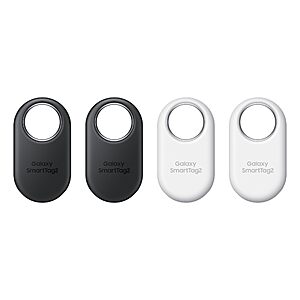 4-Pack SAMSUNG Galaxy SmartTag2 Bluetooth Tracker (Black + White) $70 + Free Shipping