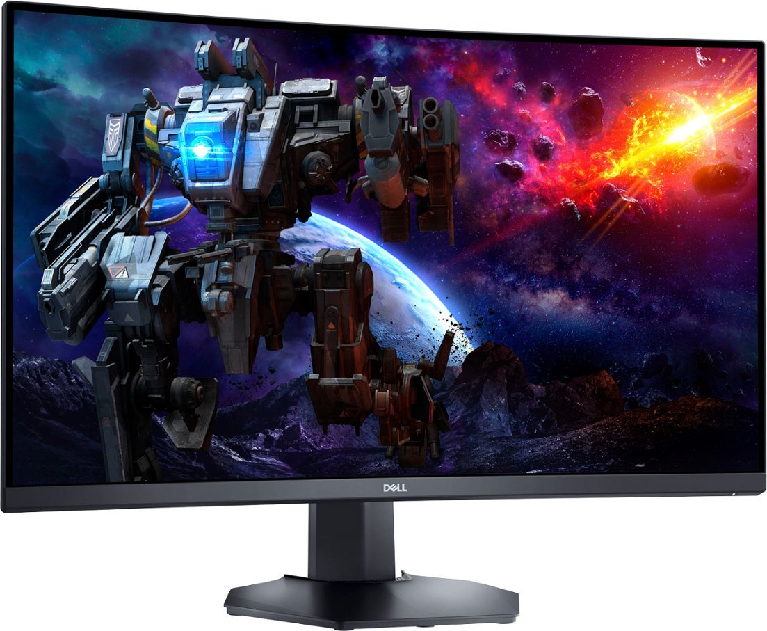 32" Dell S3222DGM 2560x1440 LED Curved QHD 1ms 165Hz Gaming Monitor $239.99
