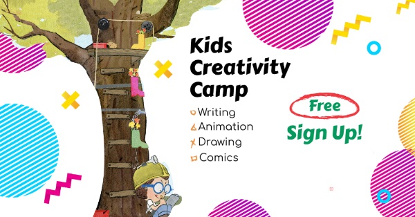 Free Week of Kid's Creativity Camp (Jun 22-26)