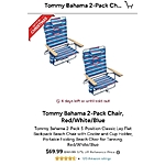 Tommy Bahama beach chairs