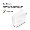 Belkin Dual USB C Charger Block 60W w/PPS Super Fast Charger $19.49 $19.47
