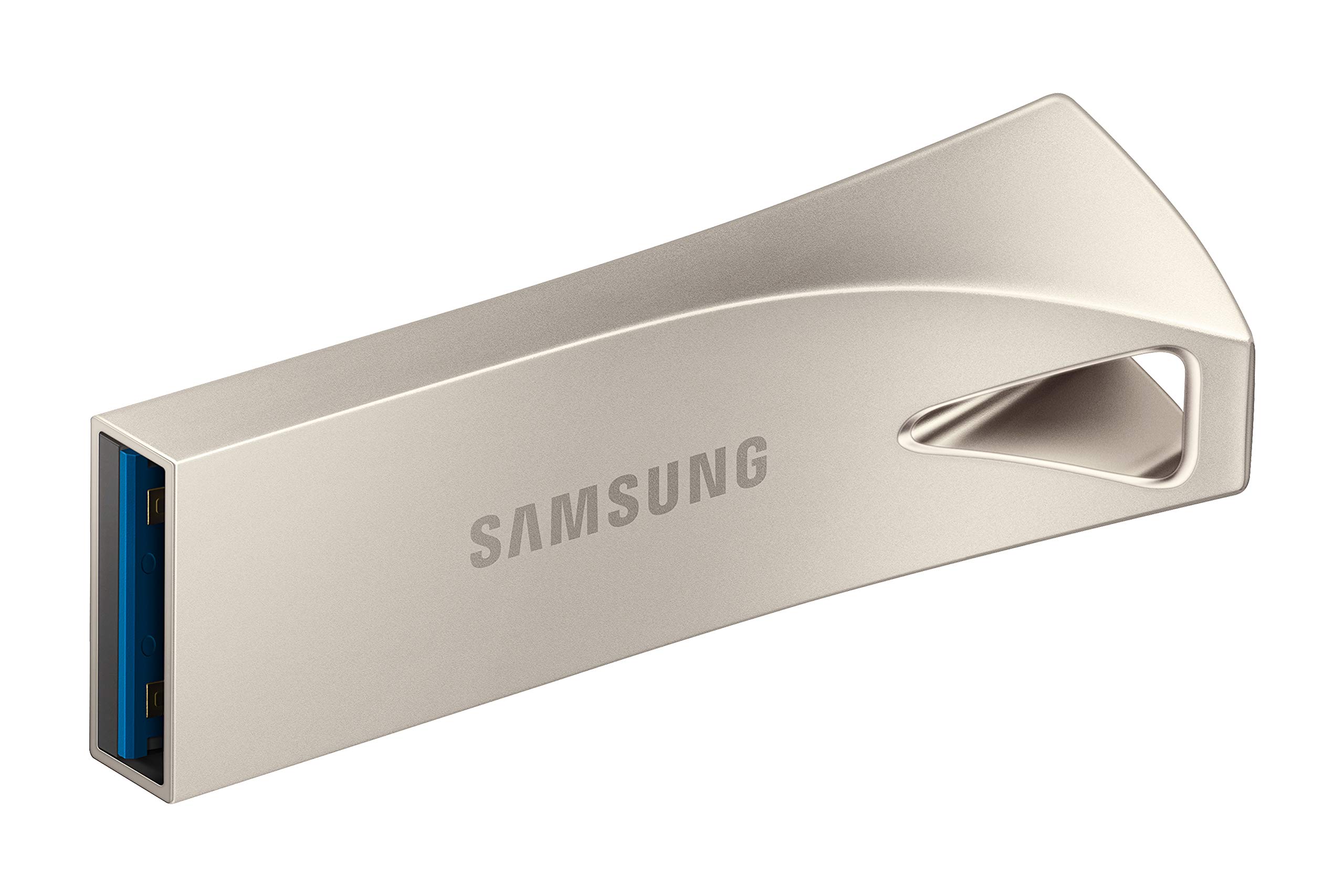 SAMSUNG BAR Plus 256GB - 400MB/s USB 3.1 Flash Drive Champagne Silver $23.99