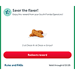 Chick-fil-A South Florida Residents Only: Free 2 Count Chicken-n-Strips in App (Through 6/21)