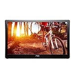 AOC 16&quot; USB-Powered Portable LED monitor factory  refurbished 75+5shipping