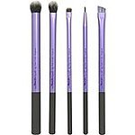urlhasbeenblocked 5 pcs Romantic Purple High Quality Eye Makeup Brush Face Brush with Shinning Purple Cylinder Case $6.99 + ship @amazon